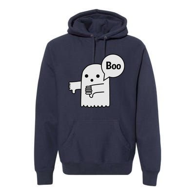 Boo Ghost Of Disapproval Premium Hoodie