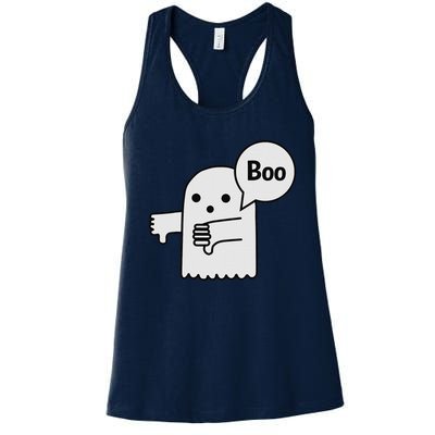 Boo Ghost Of Disapproval Women's Racerback Tank