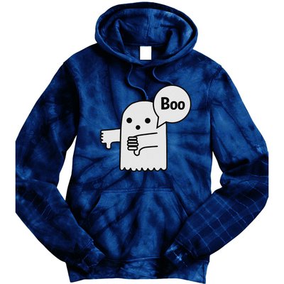 Boo Ghost Of Disapproval Tie Dye Hoodie