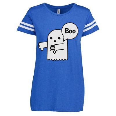 Boo Ghost Of Disapproval Enza Ladies Jersey Football T-Shirt