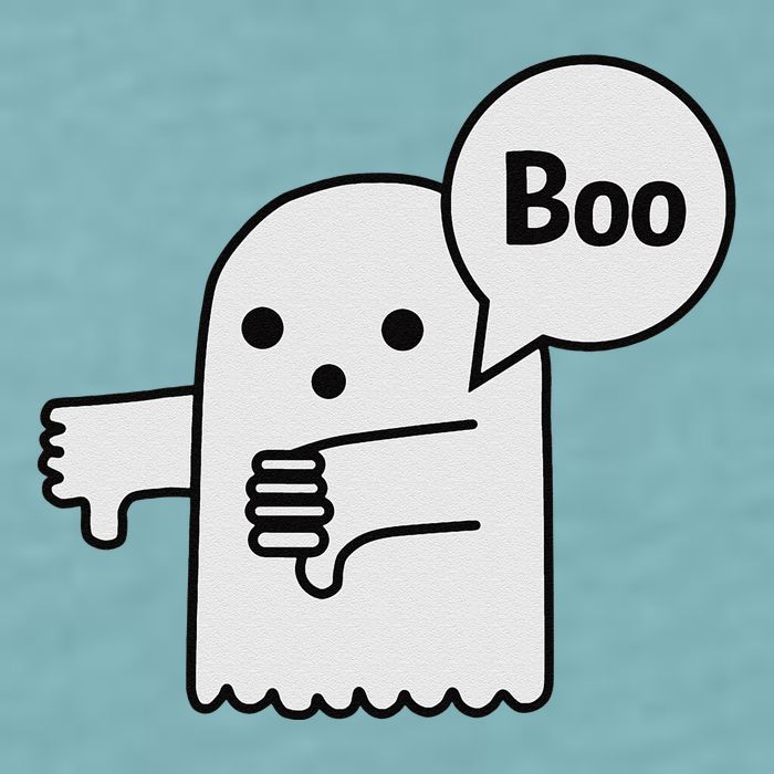 Boo Ghost Of Disapproval Sueded Cloud Jersey T-Shirt