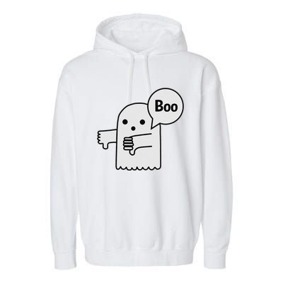 Boo Ghost Of Disapproval Garment-Dyed Fleece Hoodie