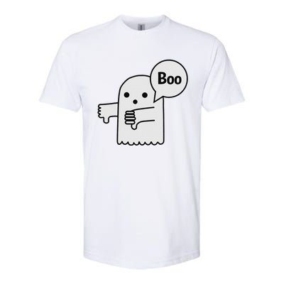 Boo Ghost Of Disapproval Softstyle CVC T-Shirt