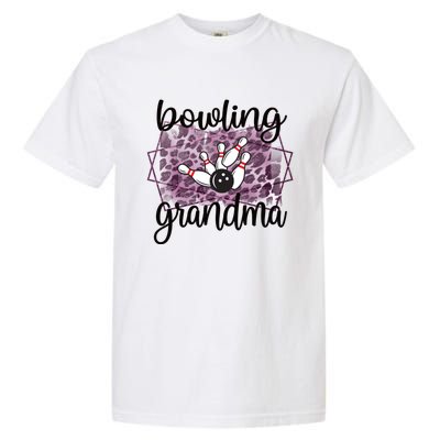 Bowling Grandma Of A Bowler Grandmother Meaningful Gift Garment-Dyed Heavyweight T-Shirt