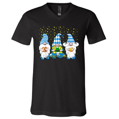 Bavarian Gnomes Octoberfest German Oktoberfest V-Neck T-Shirt