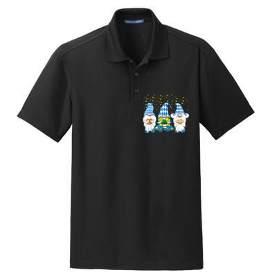 Bavarian Gnomes Octoberfest German Oktoberfest Dry Zone Grid Polo