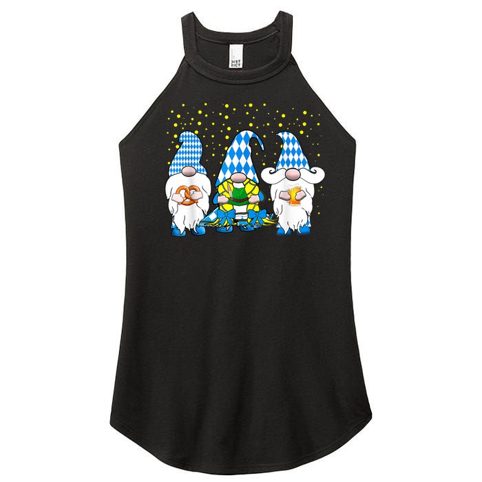 Bavarian Gnomes Octoberfest German Oktoberfest Women’s Perfect Tri Rocker Tank