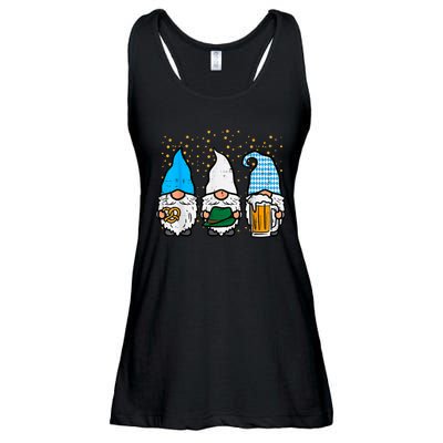 Bavarian Gnomes Octoberfest German Oktoberfest Ladies Essential Flowy Tank