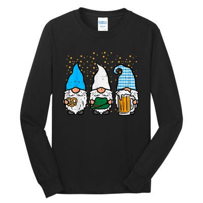 Bavarian Gnomes Octoberfest German Oktoberfest Tall Long Sleeve T-Shirt