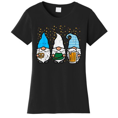 Bavarian Gnomes Octoberfest German Oktoberfest Women's T-Shirt