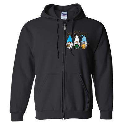 Bavarian Gnomes Octoberfest German Oktoberfest Full Zip Hoodie