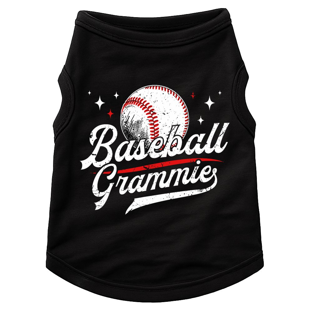 Baseball Grammie Of A Baseball Player Grammie  Doggie Tank