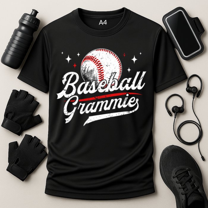 Baseball Grammie Of A Baseball Player Grammie  Cooling Performance Crew T-Shirt