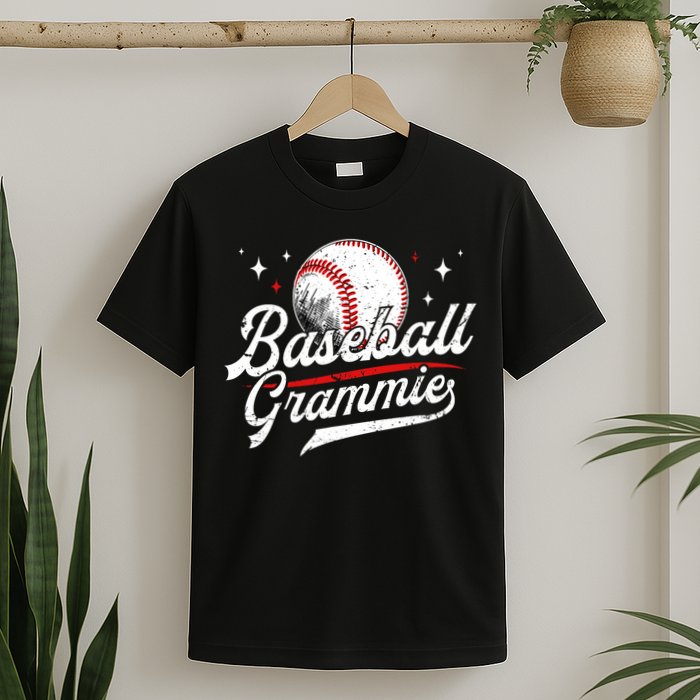 Baseball Grammie Of A Baseball Player Grammie  T-Shirt