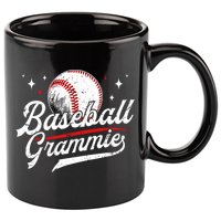Baseball Grammie Of A Baseball Player Grammie  11oz C Handle Ceramic Mug