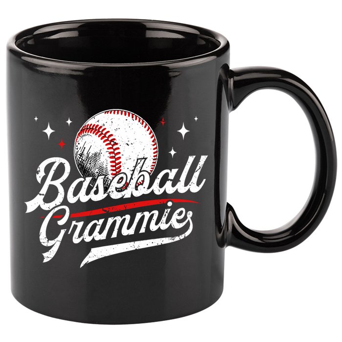 Baseball Grammie Of A Baseball Player Grammie  11oz C Handle Ceramic Mug