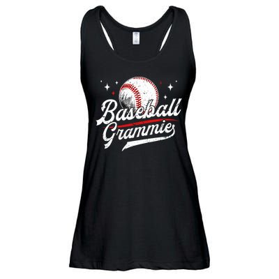 Baseball Grammie Of A Baseball Player Grammie  Ladies Essential Flowy Tank