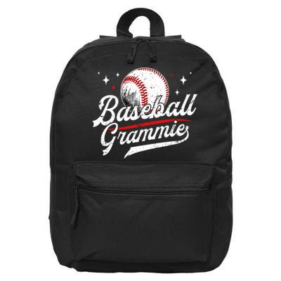 Baseball Grammie Of A Baseball Player Grammie  16 in Basic Backpack