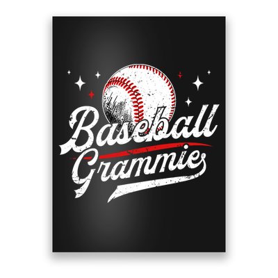 Baseball Grammie Of A Baseball Player Grammie  Poster