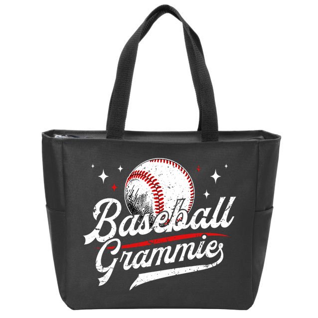 Baseball Grammie Of A Baseball Player Grammie  Zip Tote Bag
