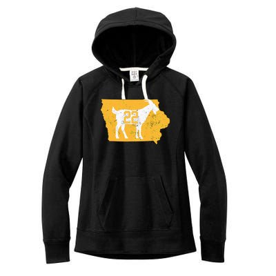 Basketball Greatest Of All Time Goat Women's Fleece Hoodie