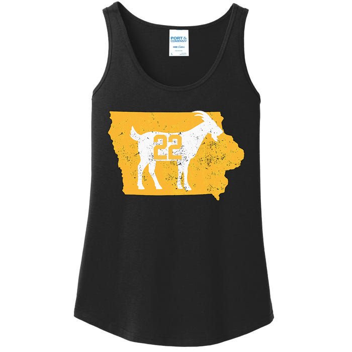 Basketball Greatest Of All Time Goat Ladies Essential Tank