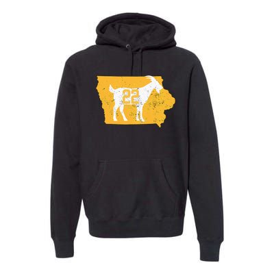 Basketball Greatest Of All Time Goat Premium Hoodie