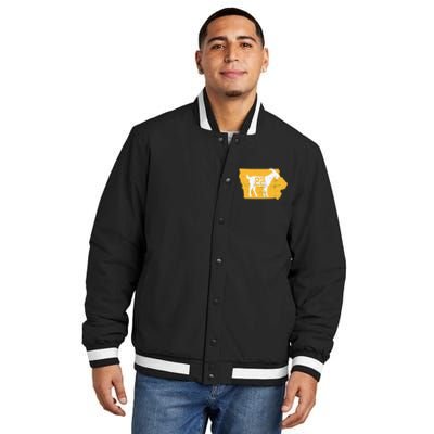 Basketball Greatest Of All Time Goat Insulated Varsity Jacket