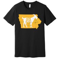 Basketball Greatest Of All Time Goat Premium T-Shirt