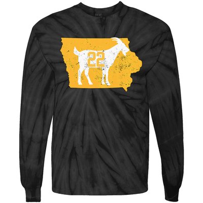 Basketball Greatest Of All Time Goat Tie-Dye Long Sleeve Shirt