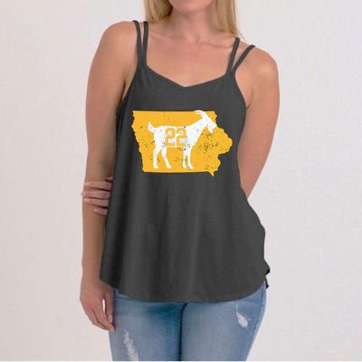 Basketball Greatest Of All Time Goat Women's Strappy Tank