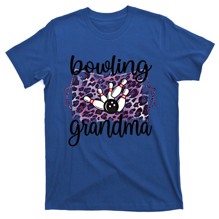 Bowling Grandma Of A Bowler Grandmother Gift T-Shirt