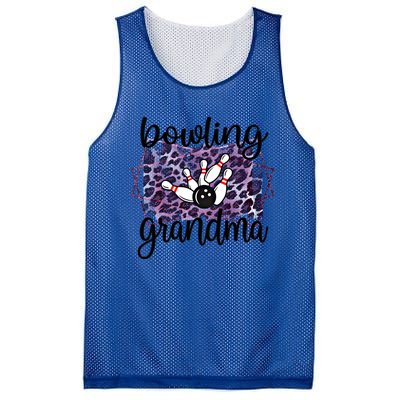 Bowling Grandma Of A Bowler Grandmother Gift Mesh Reversible Basketball Jersey Tank