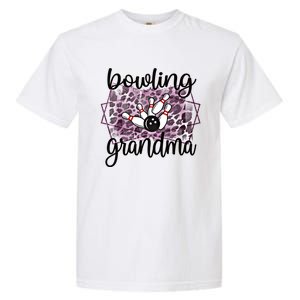 Bowling Grandma Of A Bowler Grandmother Gift Garment-Dyed Heavyweight T-Shirt