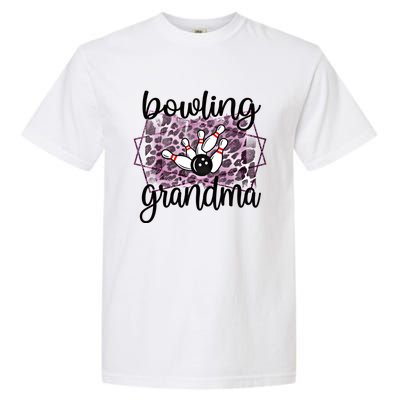 Bowling Grandma Of A Bowler Grandmother Gift Garment-Dyed Heavyweight T-Shirt