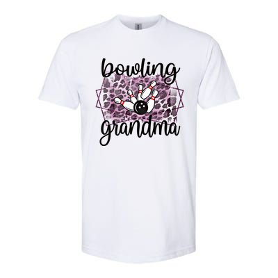 Bowling Grandma Of A Bowler Grandmother Gift Softstyle® CVC T-Shirt