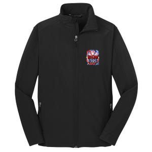 Bitch Get Out The Way Boom Firework 4th Of July Gift Core Soft Shell Jacket