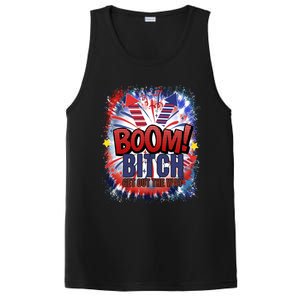 Bitch Get Out The Way Boom Firework 4th Of July Gift PosiCharge Competitor Tank