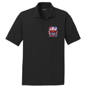 Bitch Get Out The Way Boom Firework 4th Of July Gift PosiCharge RacerMesh Polo