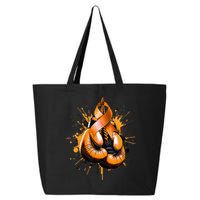 Boxing Glove Orange Ribbon Multiple Sclerosis Awareness 25L Jumbo Tote