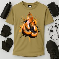 Boxing Glove Orange Ribbon Multiple Sclerosis Awareness Cooling Performance Crew T-Shirt