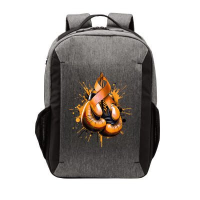 Boxing Glove Orange Ribbon Multiple Sclerosis Awareness Vector Backpack