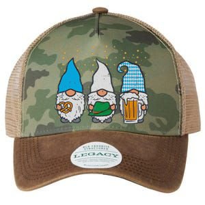 Bavarian Gnomes Octoberfest German Oktoberfest Legacy Tie Dye Trucker Hat