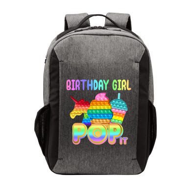 Birthday Girl Pop It Funny Cute Colorful Vector Backpack