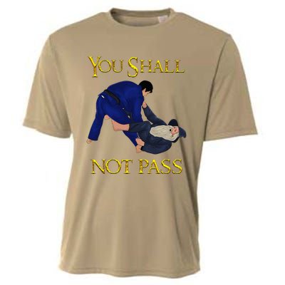 Bjj Guard Passing You Shall Not Pass Brazilian Jiu Jitsu Cooling Performance Crew T-Shirt