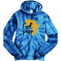 Black Girl Power For Black History Month Gift Tie Dye Hoodie