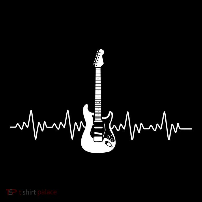 Bass Guitar Player Heartbeat 16 in Basic Backpack