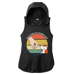 Best Guinea Pig Grandpa Ever Furry Potato Domestic Cavy Ladies PosiCharge Tri-Blend Wicking Draft Hoodie Tank