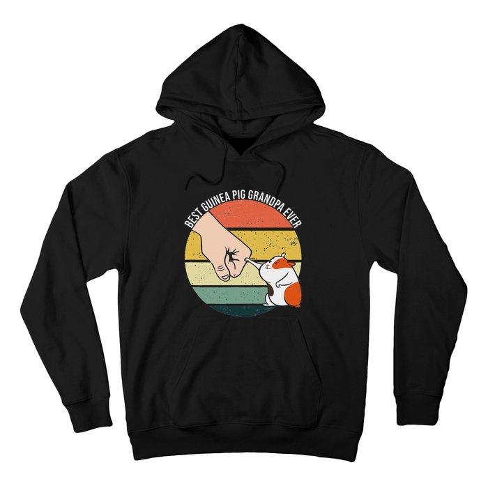 Best Guinea Pig Grandpa Ever Furry Potato Domestic Cavy Hoodie