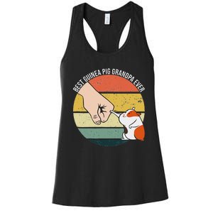 Best Guinea Pig Grandpa Ever Furry Potato Domestic Cavy Women's Racerback Tank